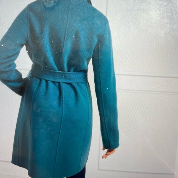 NWT PETITE TALBOTS DOUBLE FACE BELTED JACKET - Picture 2 of 7